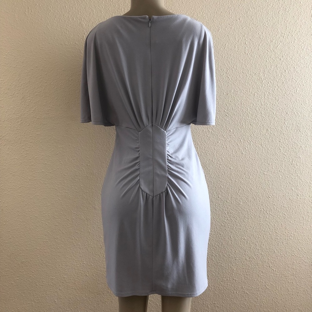 Jessica Simpson Semi Formal Light Grey Dress Size S - Picture 4 of 10
